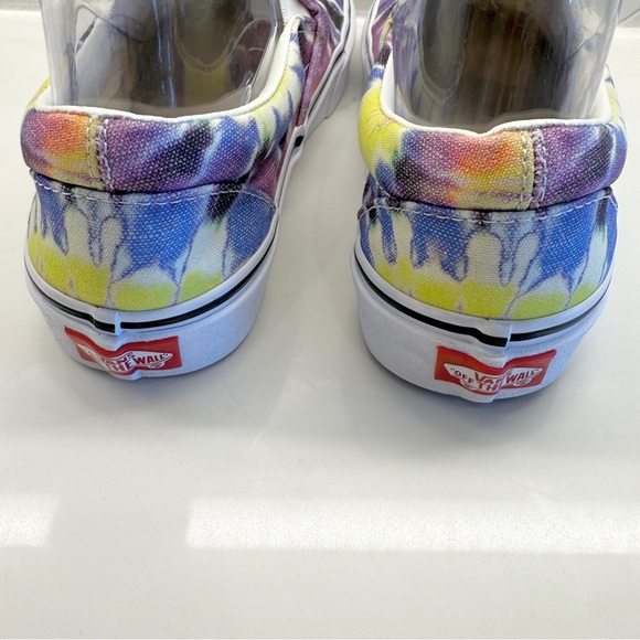 VANS Women’s Classic Slip On Washed Tie Dye Canvas Shoes Sneakers Size 7.5 - Picture 4 of 11